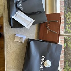 Chanel, Chrome Hearts, Loro  Piana Shopping Bags Authentic!