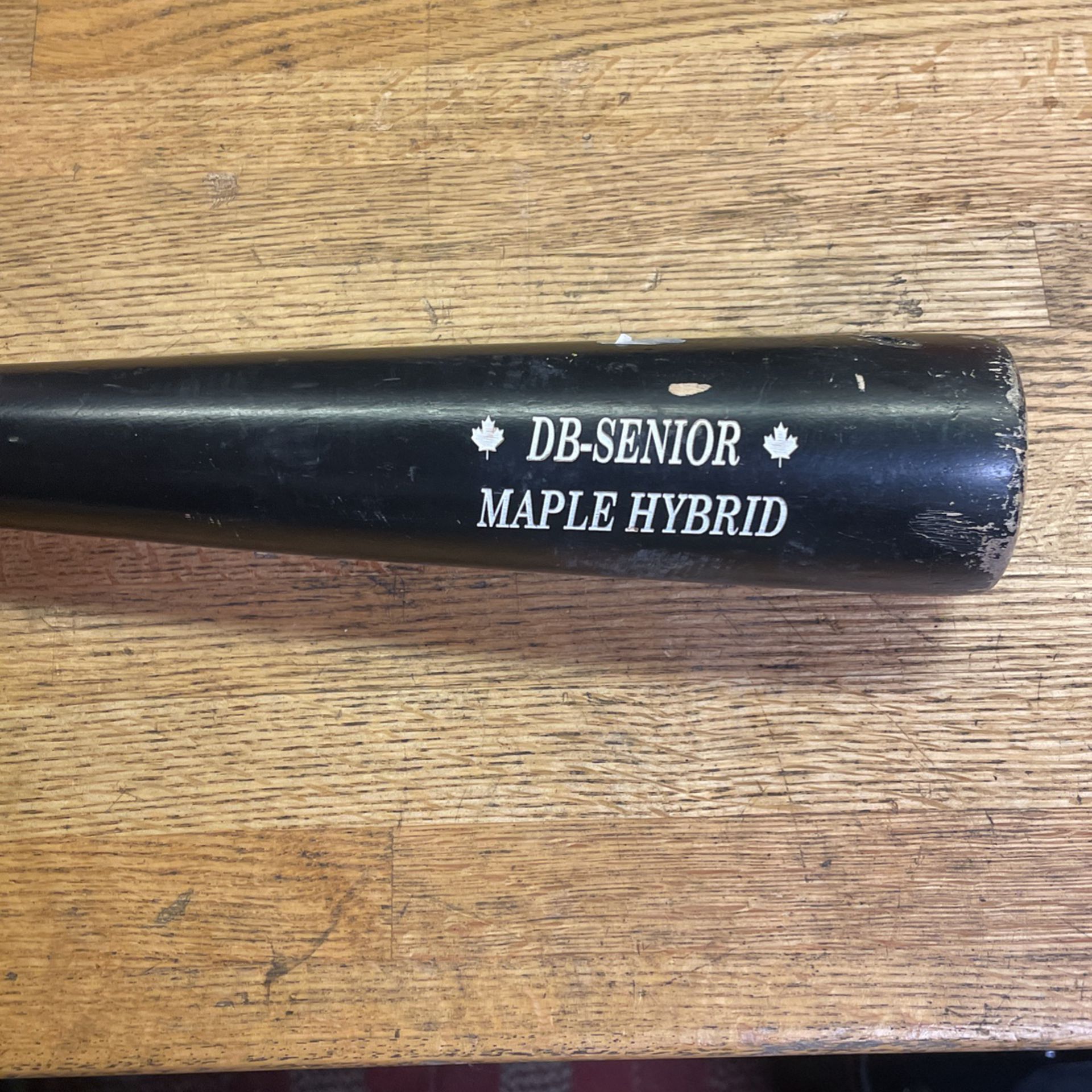 Wood baseball Bat DB Senior Maple