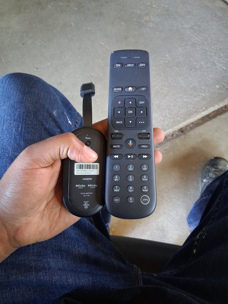 Direct TV Gemini Air, Black Remote With Google Voice