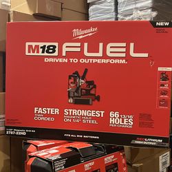 Milwaukee Fuel Magnetic Drill Combo Kit $2000 Cash Firm Price Brand New