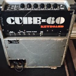 Cube -60 Keyboard Roland Vintage 1980 Amp. Great Condition Working