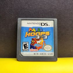 NINTENDO DS MARIO HOOPS 3ON3