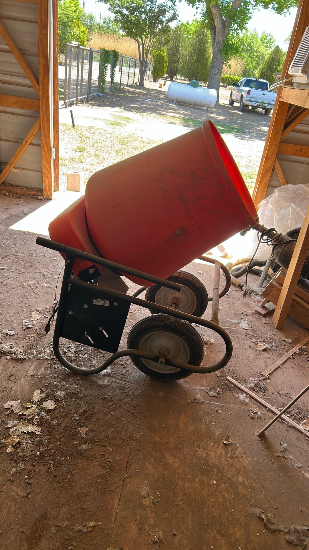 Electric Cement Mixer