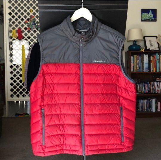 Eddie Bauer Down  Puffer Vest XL