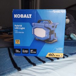 KOBALT 40V hybrid LED light