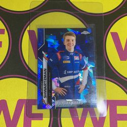 Robert Shwartzman topps Chrome Sapphire 