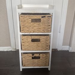 3 Tier - x side table storage