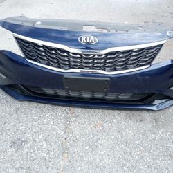 2017-2019 Kia Optima Complete Front Bumper With All The Accessories Oem.