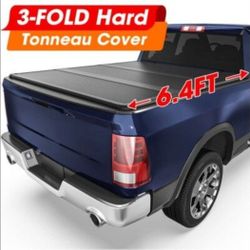 Dodge Ram 2009-2018 Hard Tri Fold Tonneau Bed Cover 6.5ft 