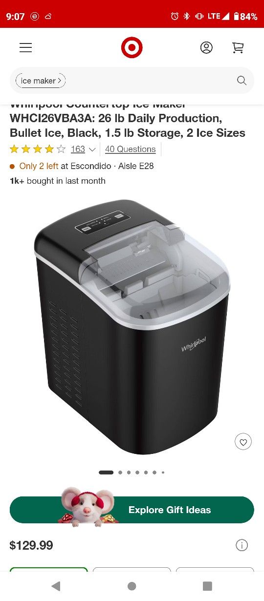 Whirlpool Countertop Ice Maker