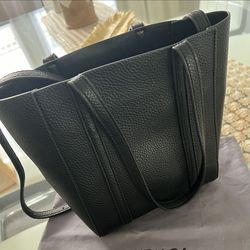 Women small cow leather tote bag