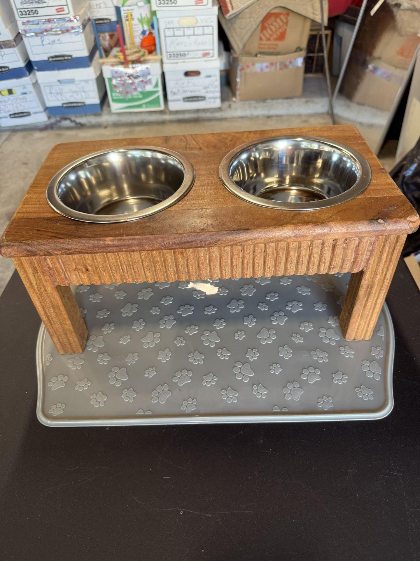 Water and food bowl
