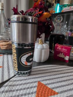 NEW! Gameday Green Bay Packers Stainless Thermal Cup