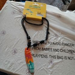 Surfboard Necklace