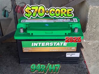 Car Battery Group Size 94r/H7