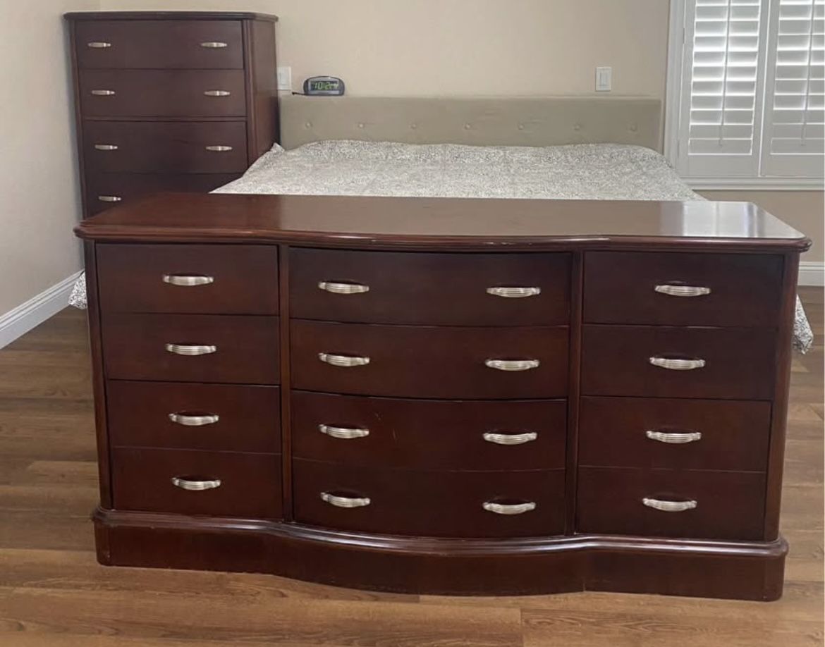 Solid Wood Bedroom Dresser