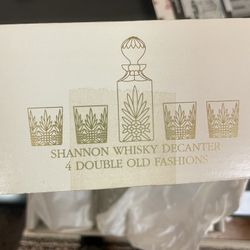 Whiskey Glasses And Decanter
