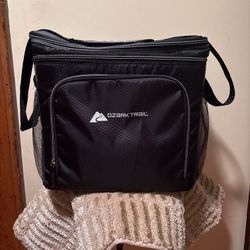 Ozark Trail, extra large cooler with hard plastic insert and carrying strap