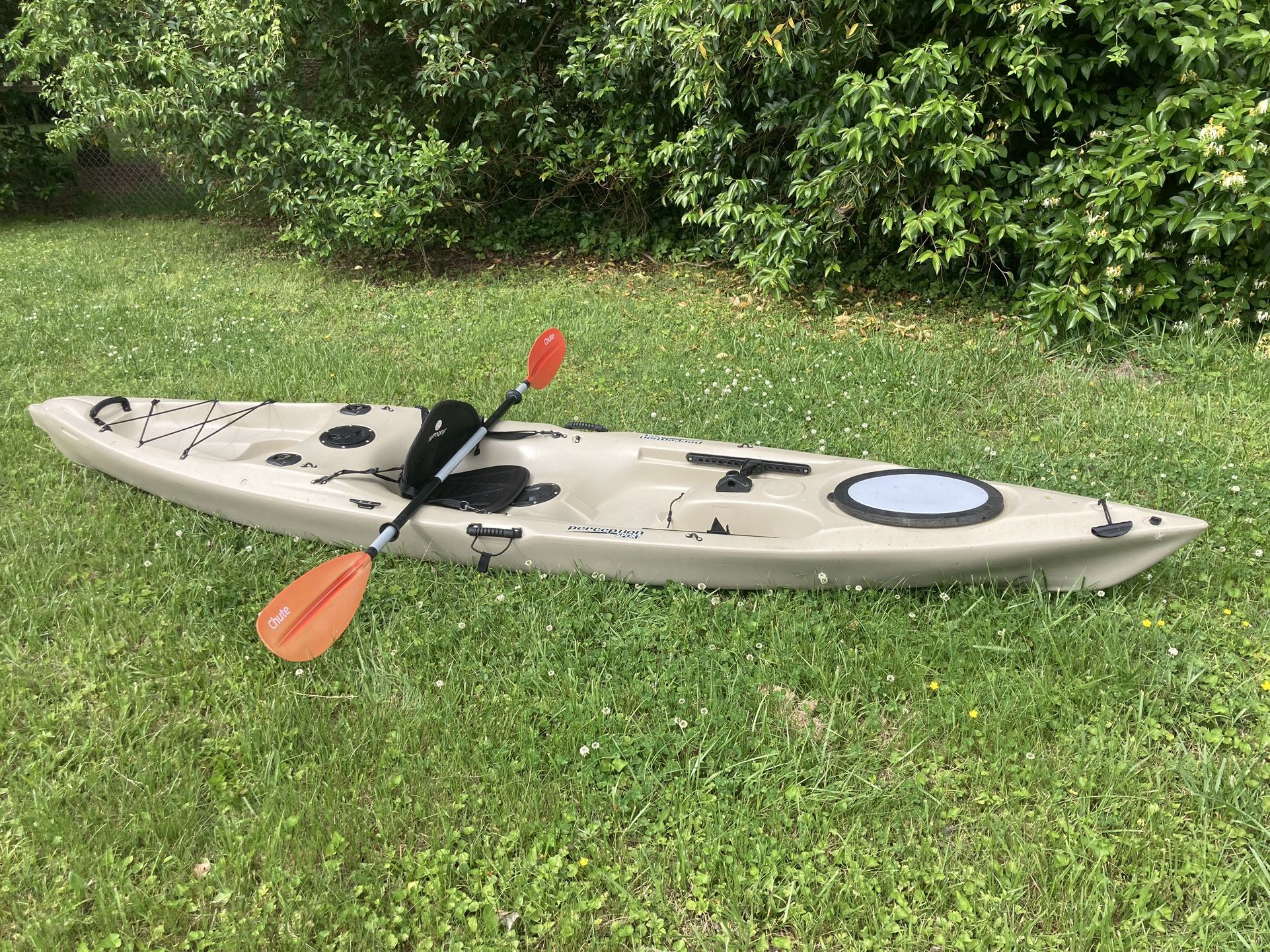 Caster 12.5 Fishing Kayak & Paddle