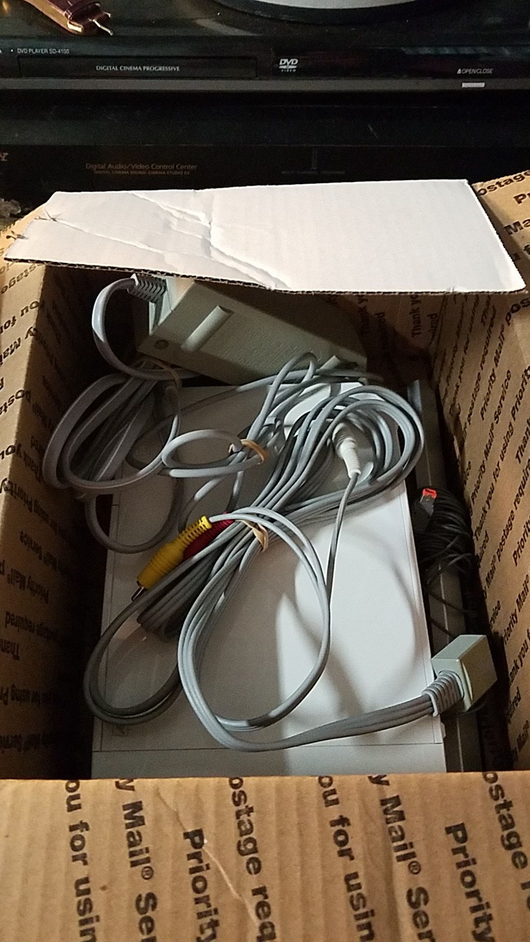 Untested box of WII and acc