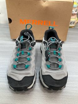 MERRELL SPEED STRIKE AEROSPORT WOMENS GREY ATHLETIC SHOES