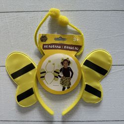 Bumble Bee headband kids os