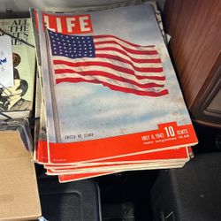 Various Vintage Time Magazines