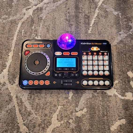 美品！！　簡単DJ Kidi+Star DJ Mixer 完動品 Amazon.com: VTech Kidi Star DJ Mixer, Pink : Toys & Games