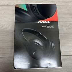 Bose QuietComfort Wireless Noise Cancelling Over The Ear Headphones - Black ( Brand New )