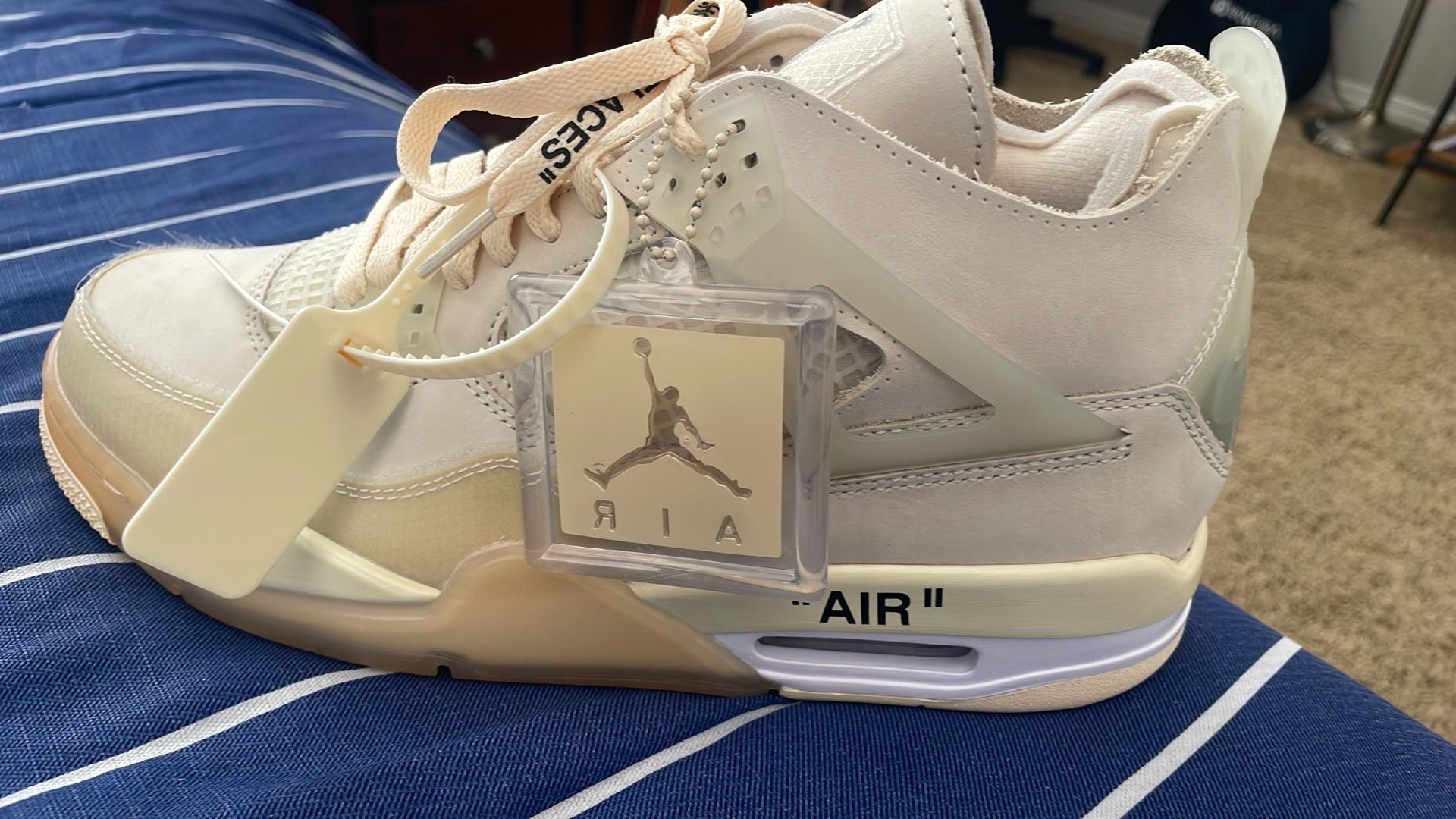 Off white Jordan 4 Sails