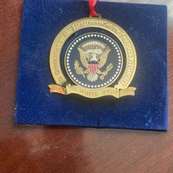 Vintage 1898 White House Christmas Ornament 
