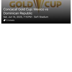 Concacaf Gold Cup: Mexico Vs Dominican Republic 