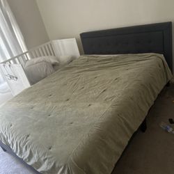 Queen Mattress And Bed Frame 