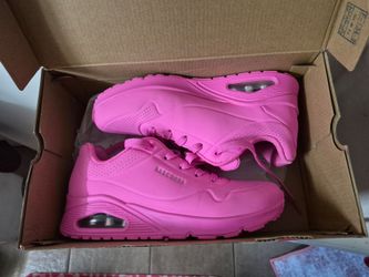 Skechers Uno Hot Pink Sneakers