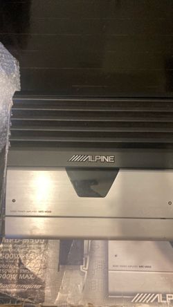 Alpine v12 Mrs-m500 amplifier