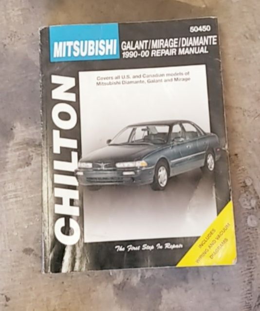 Mitsubishi Galante Chilton service manual