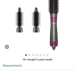 Interchangeable Hair Dryer Brush