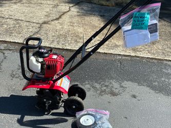Rototiller with Edger Attachment