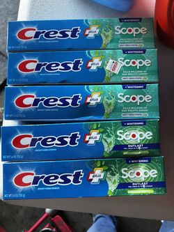 Crest Scope Toothpaste