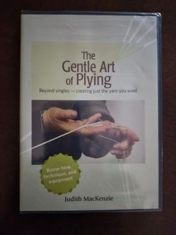 The Gentle Art of Plying DVD by Judith MacKenzie