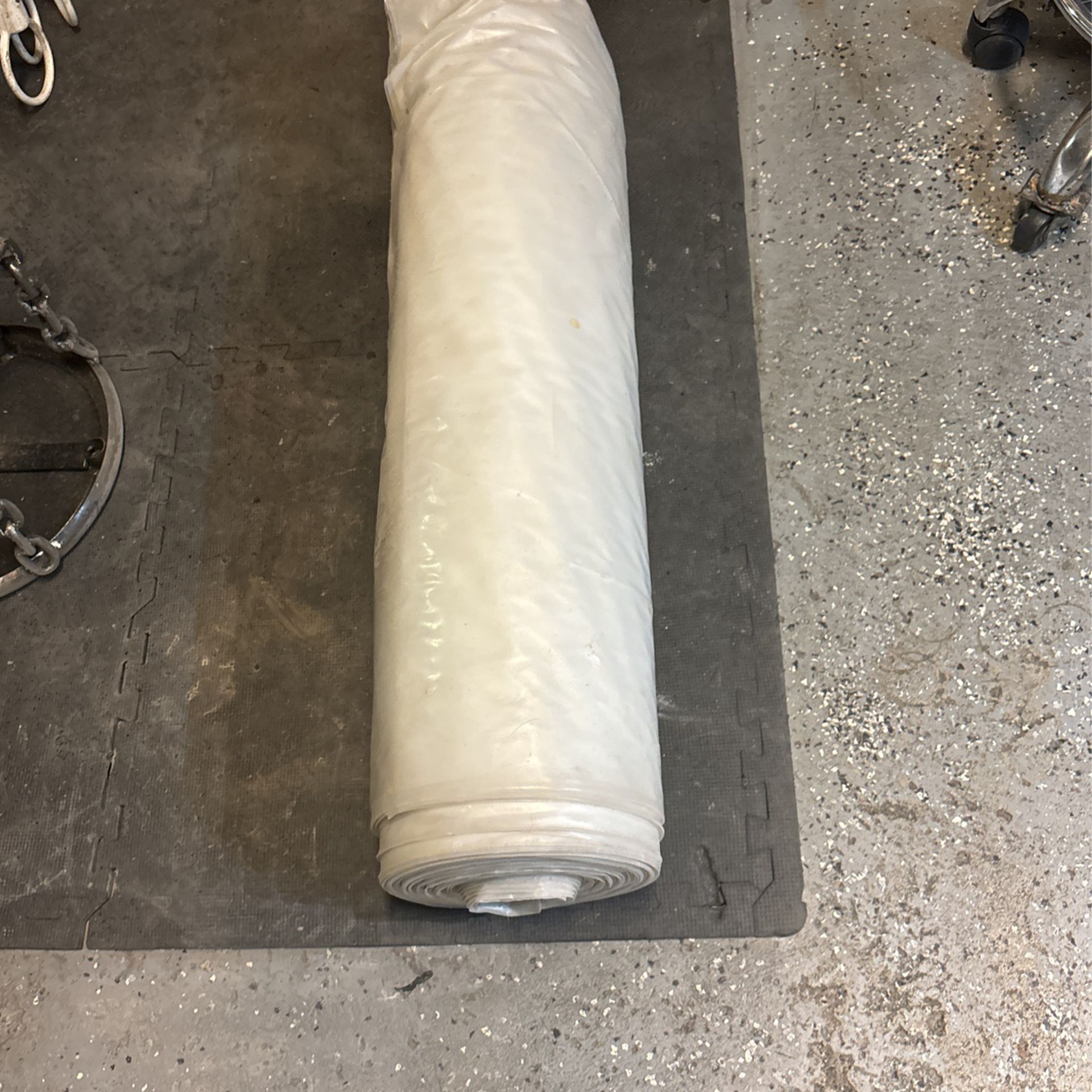 20 Ft By 100 Ft - Clear 6 Mil Plastic Sheeting