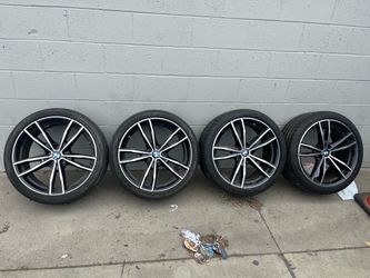 BMW rims and tires