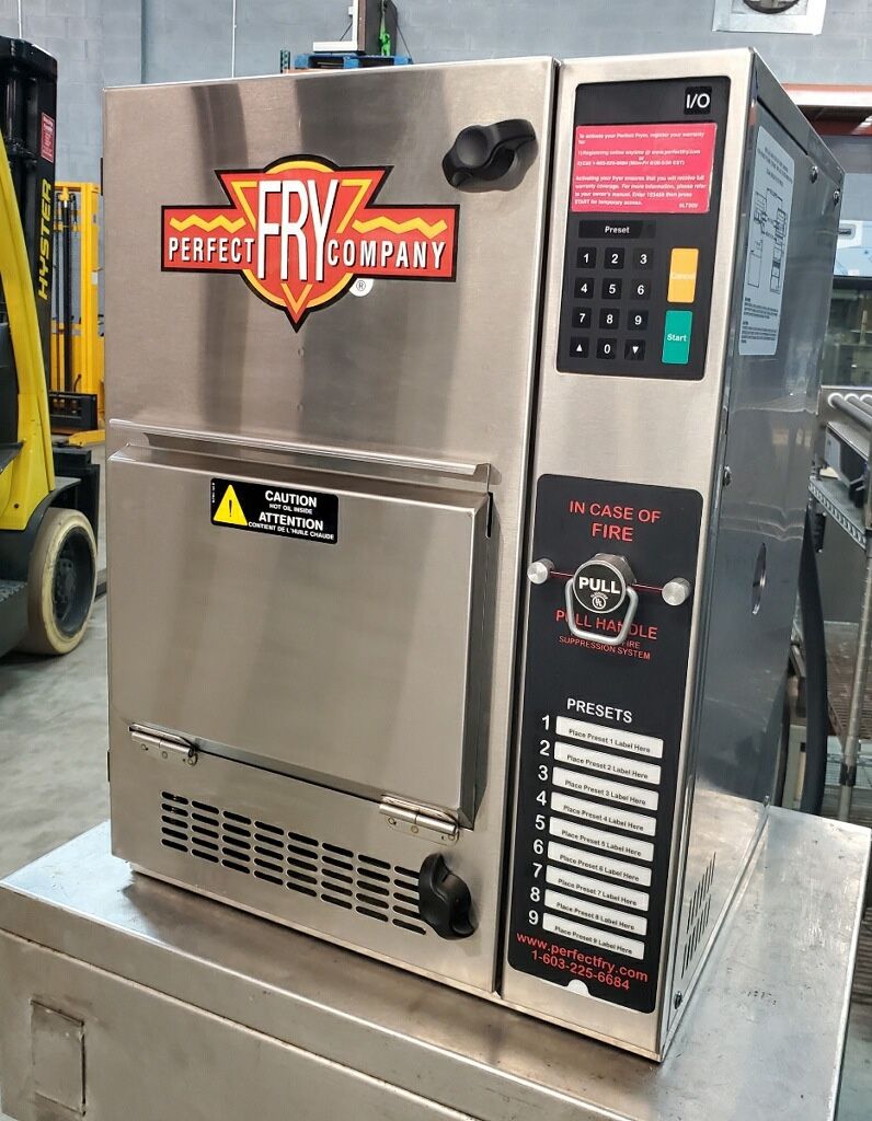 New Perfect Fry PFA570 Automatic Ventless Countertop Electric Deep Fryer