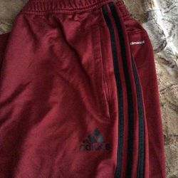 ADIDAS MEN'S TIRO 17 TRAINING PANTS - COLLEGIATE BURGUNDY / BLACK