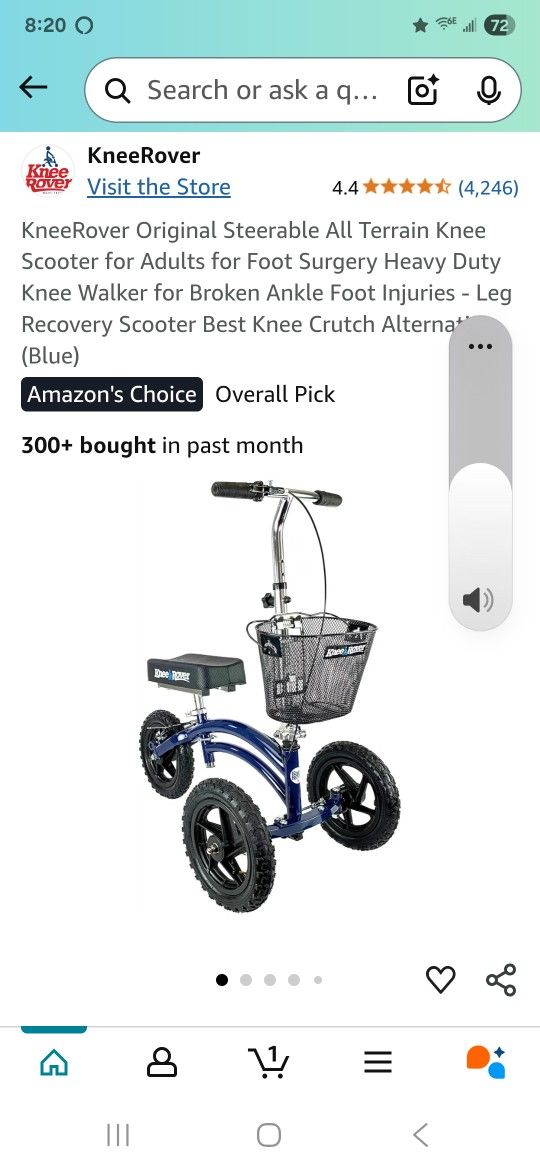KneeRover Original Steerable