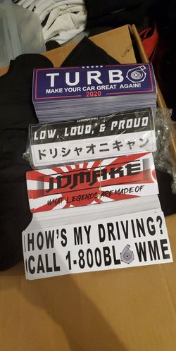 Bumper sticker
