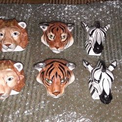 Estate Sale - Fine Bone China Animal Napkin Rings