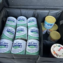 22 Cans Of EleCare  Formula New 