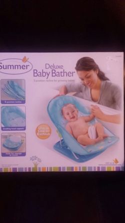 Summer deluxe baby bather