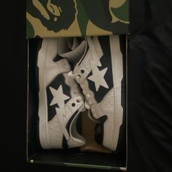 Bapesta Sk8 Sta Faux Ostrich